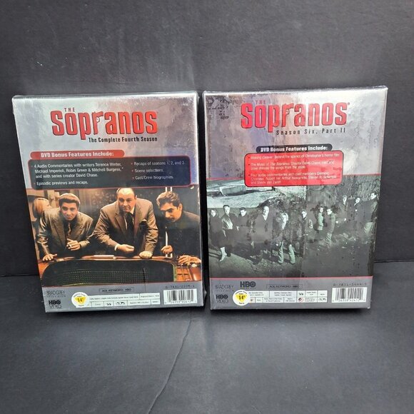 The Sopranos DVDs Season 6 Part 2 - Season 4 Complete Factory Sealed - Bonuses - Picture 2 of 10